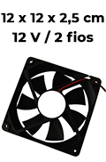 MicroVent. rolet. SMS 120x120x25mm 12V 0,55A MAVT101700