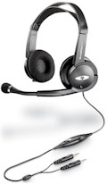Fone com microfone estereo Plantronics GameCom1