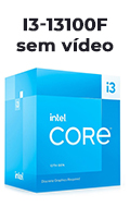 Processador Intel i3-13100F 3.4GHz 12MB LGA1700 13G sv