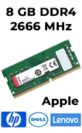 Memria 8GB DDR4 2666MHz Kingston SODIMM HP Dell Lenovo