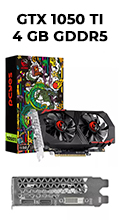 Placa vdeo PCYes NVidia Geforce GTX 1050TI 4GB GDDR5