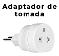 Adaptador de tomada plugue US p/ tomada BR Multi WI243