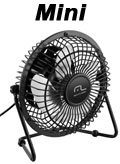 Mini ventilador de mesa Multilaser AC167 10cm 5V USB