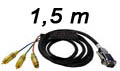 Cabo vdeo VGA macho - RGB-RCA macho Labramo 11439 1,5m2