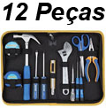 Kit Ferramentas Domsticas Manuais Chiaperini 12 Peas#98