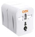 Conversor universal de tomadas OEX CR100 BR/US/UK/EU/AU#100