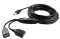 Cabo extensor USB2 c/ amplif. e fonte Comtac 9194 10 m#100