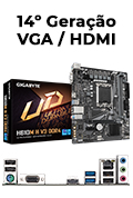 Placa me Gigabyte H610M H V3 DDR4 LGA1700 HDMI VGA2