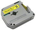 Fita p/ rotul. Brother MK-631 preto sobre amarelo 12mm2