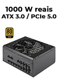 Fonte ATX12V v3.0 1000W Corsair RM1000-X Shift 80 Plus Gold PCIe 5.02