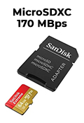 Memory Card 64GB Sandisk SDSQXAH-064G Extreme microSDXC UHS-I 170MBps2