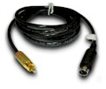 Cabo RCA macho p/ S-Vdeo mini DIN macho 4 p. 2 m 10448