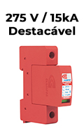 Protetor DPS Clamper VCL Front destacvel 15KA 275V#100
