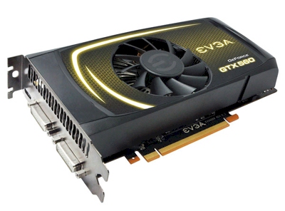 Placa v�deo EVGA Geforce GTX560 1GB 256 bit Superclock