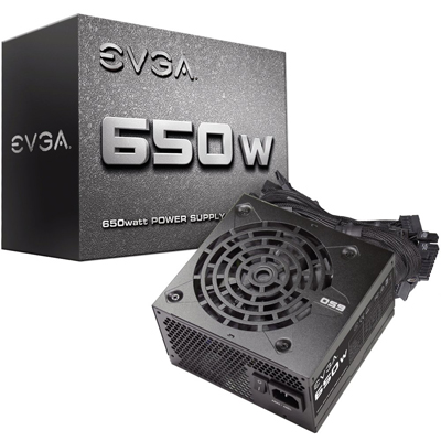 Fonte ATX 650W reais EVGA 100-N1-0650-L0 certificada