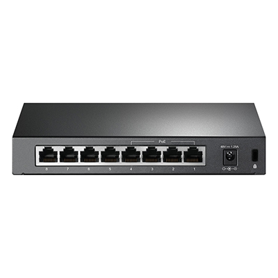 Switch TP-Link TL-SF1008P 8 portas 10/100 c/ 4 PoE 57W 