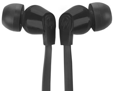 Headphone HP 100 1KF54AA Essential preto P2 de 3,5mm