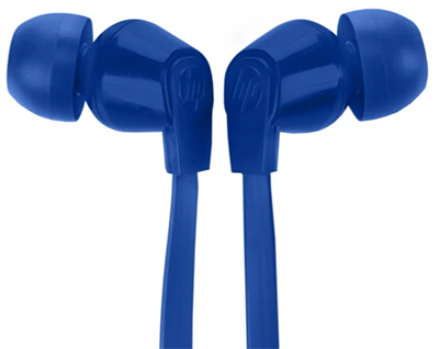 Headphone HP 100 1KF55AA Essential azul P2 de 3,5mm