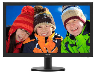 Monitor 21,5 pol. Philips 223V5LHSB2 Full HD VGA HDMI