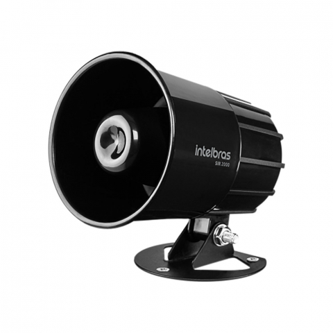 Sirene externa 115 db sir 2000 preta - intelbras