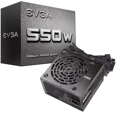 Fonte ATX 550W reais EVGA 100-N1-0550-L0 certificada