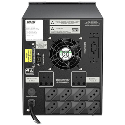 Nobreak NHS 1500VA (1350W) Premium PDV G3 senoidal 4bat7Ah Biv/220V