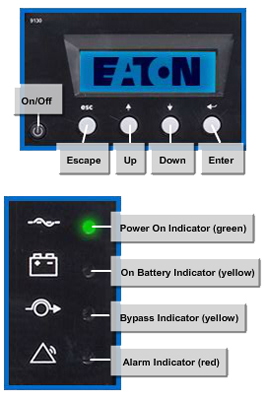 Nobreak Eaton 9130, 1KVA/900W 127V/127V dupla conv