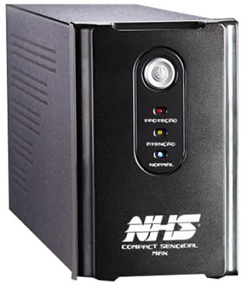 Nobreak senoidal 1400VA/924W NHS Biv./Biv.(120V)USB