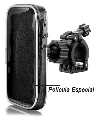 Suporte smartphone at 5 pol. Multilaser AC254 p/ Bike