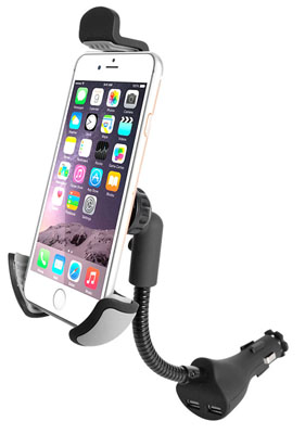 Suporte e carregador veic. p/ celular Multilaser AC276