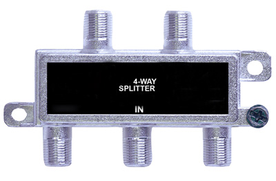 Divisor de antena c/ 4 sadas Roxline 5~1050 MHz