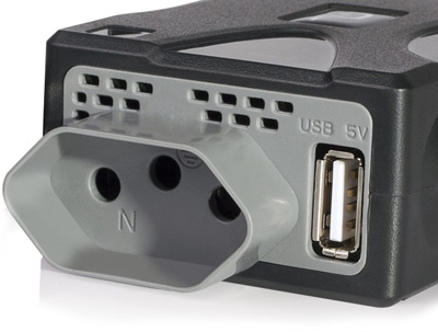 Inversor de pot�ncia autom. Multilaser 220V 150W, USB