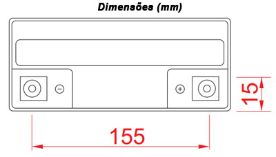 Bateria Selada MOD. FP12180, 12V, 18Ah FirstPower