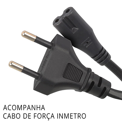 Fonte p/ noteb. Samsung 19V 2,1A 40W Pino 3.0mm - 1.1mm