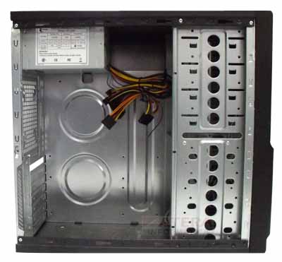 Gabinete midi ATX Coletek 3T731BK c/ fonte 200W reais