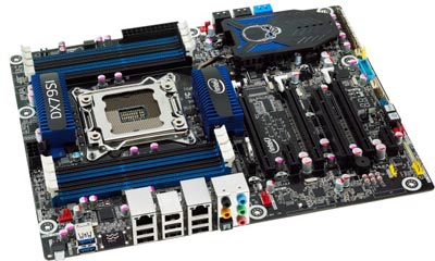 Placa me Intel DX79SI, LGA-2011 p/ i7 DDR3, 8 canais