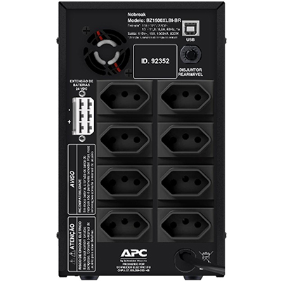 Nobreak APC BZ1500XLBI-BR 1500VA (825W) bivolt / 115V