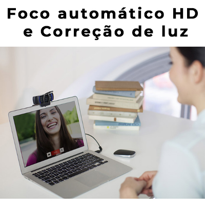 WebCam Logitech C920S HD Pro 1080p 15Mp c/ 2 microfones