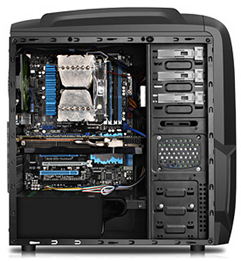 Gabinete torre K-Mex CG-04A6 2 baias s/ fonte USB3