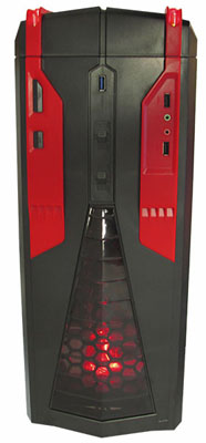 Gabinete gamer K-MEX CG-06T6 tool less s/ fonte