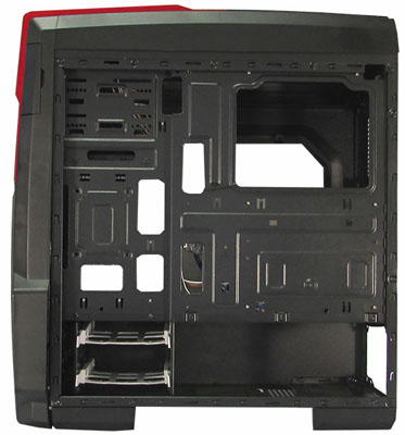 Gabinete gamer K-MEX CG-06T6 tool less s/ fonte