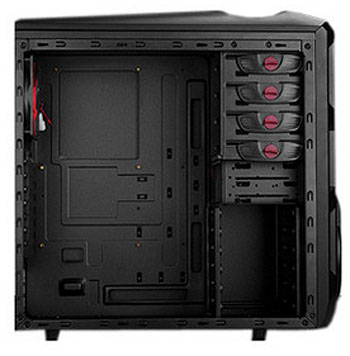 Gabinete Gamer K-Mex CG-30S1 4 baias USB3 s/ fonte