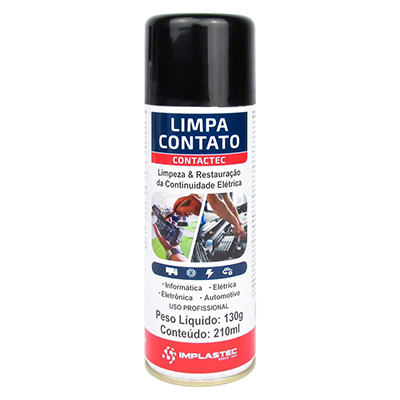 Limpa contato em spray Contactec, 210 ml p/ eletrnica