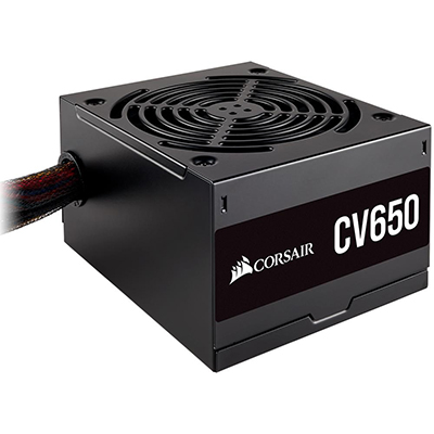 Fonte ATX 650W reais Corsair CV650 80 plus bronze