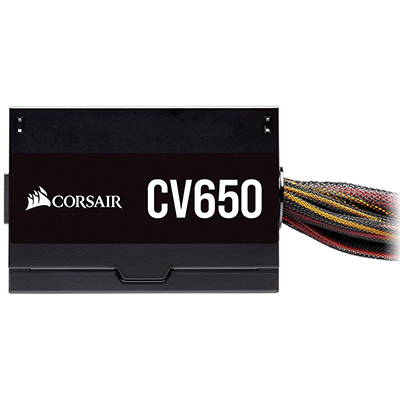 Fonte ATX 650W reais Corsair CV650 80 plus bronze