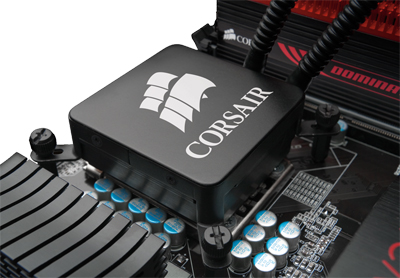 Cooler com �gua p/ CPU, Corsair Hydro series H60 CWCH60