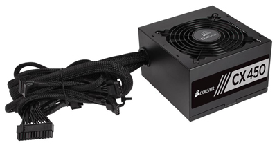 Fonte ATX 450W reais Corsair CX450 80 plus bronze