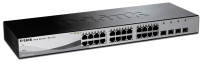 Switch gerenci�vel D-Link DGS-1210-28 24+4 portas Gbit