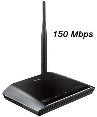 Roteador sem fio D-Link DIR-610 N150 150 Mbps