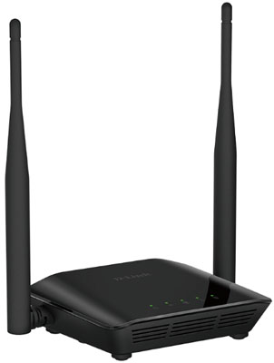 Roteador e repetidor D-Link DIR-611 300Mbps WiFi 10dBi 